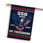 250 YEARS OF FREEDOM FLAG