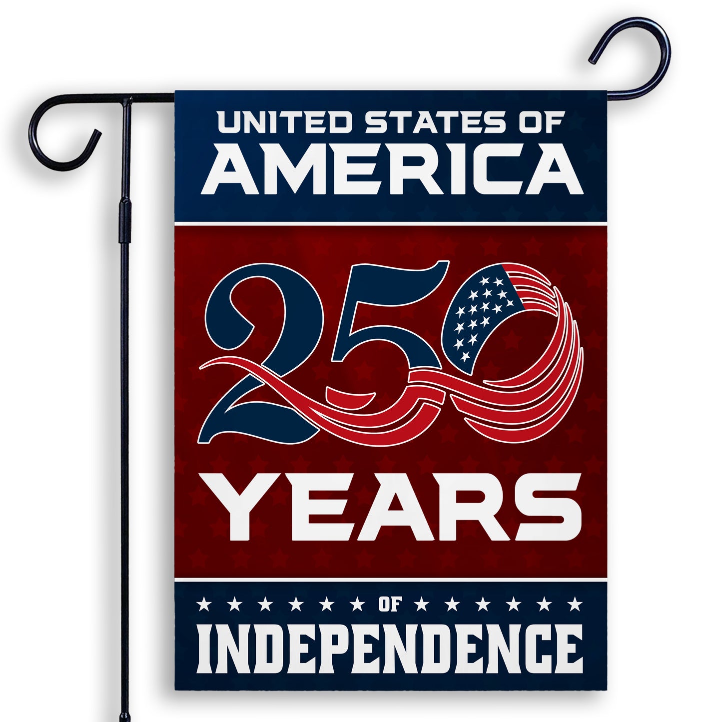 250 YEARS OF INDEPENDENCE FLAG