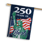 250 YEARS OF LIBERTY FLAG