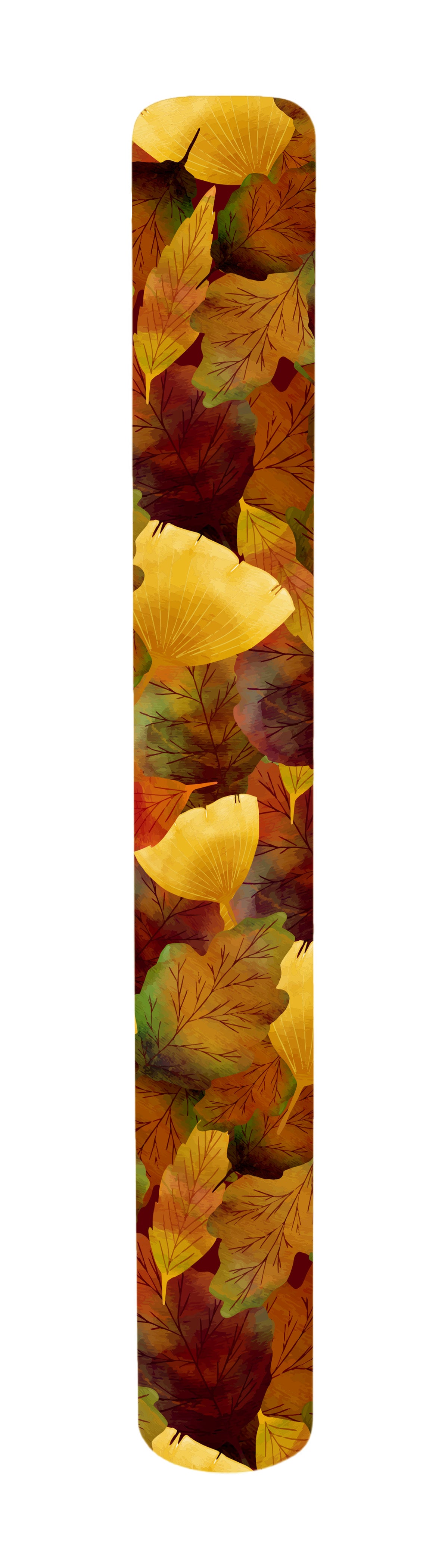 AUTUMN LEAVES WATERCOLOR BOLLARD COVER