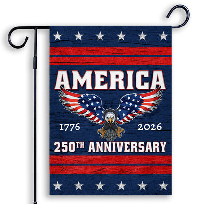 AMERICAN EAGLE ANNIVERSARY FLAG
