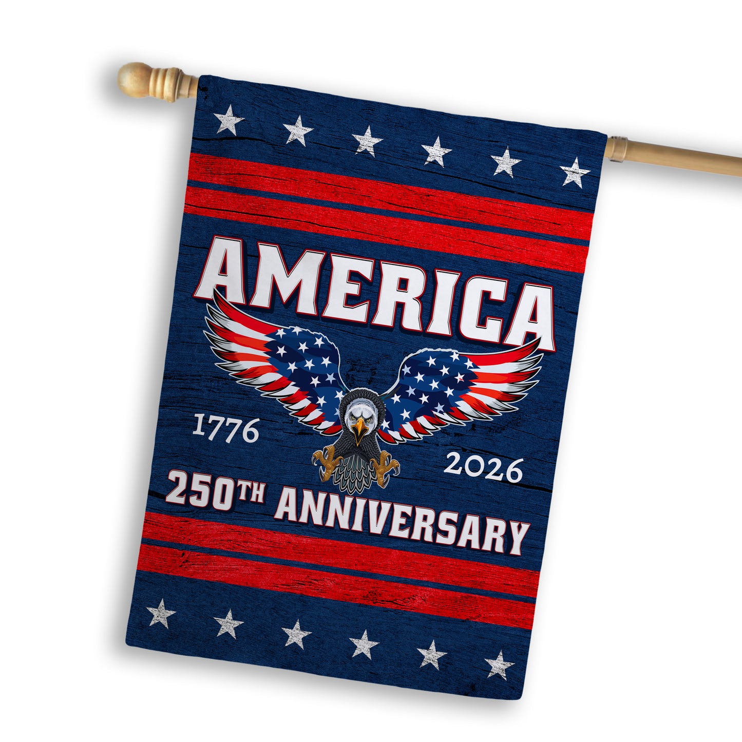 AMERICAN EAGLE ANNIVERSARY FLAG