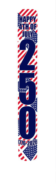 250 YEARS AMERICANA BOLLARD COVER
