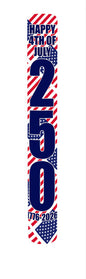 250 YEARS AMERICANA BOLLARD COVER