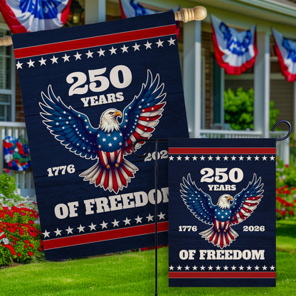 250 YEARS OF FREEDOM FLAG