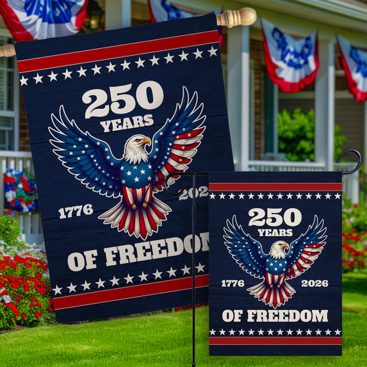 250 YEARS OF FREEDOM FLAG