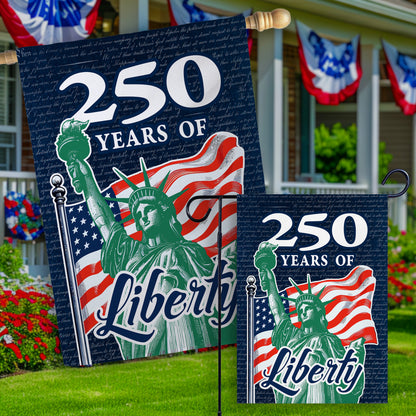 250 YEARS OF LIBERTY FLAG