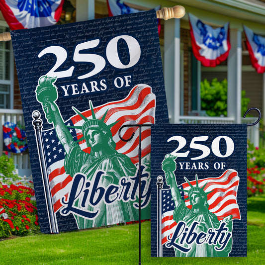 250 YEARS OF LIBERTY FLAG