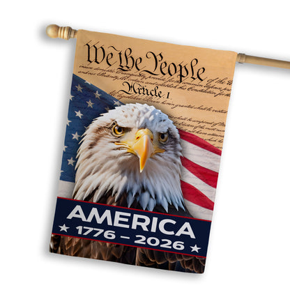 WE THE PEOPLE EAGLE FLAG