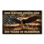 250 YEARS INDOOR OUTDOOR MAT