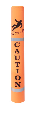 Caution Orange bollard cover