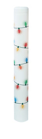Christmas Garland bollard cover