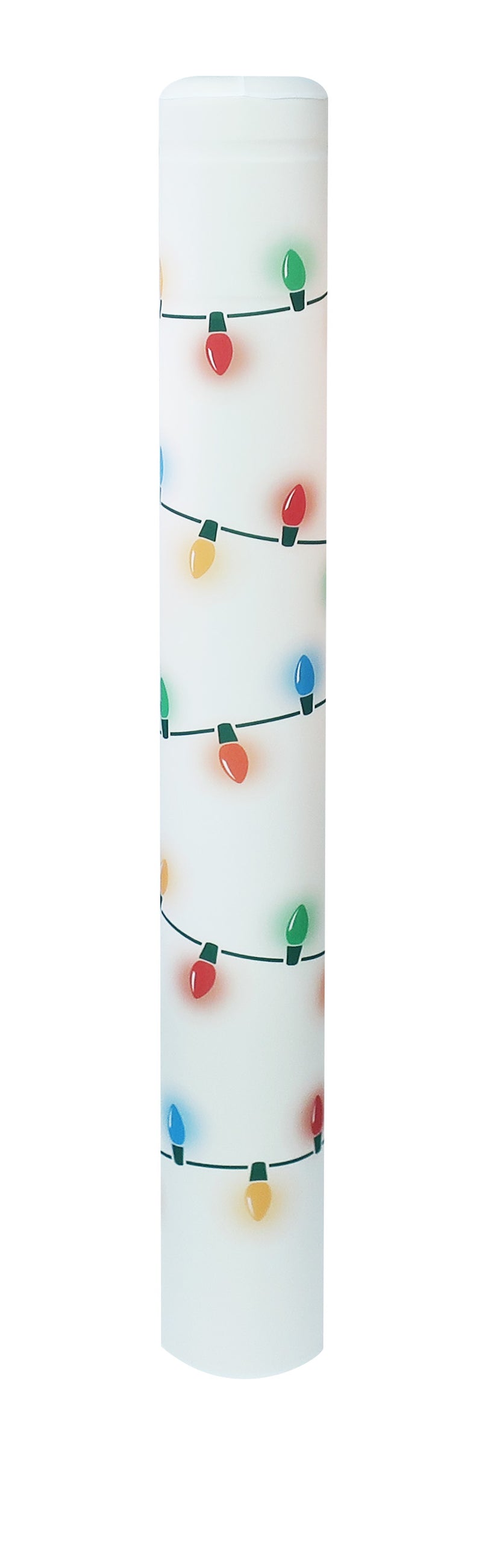 Christmas Lights bollard cover decorative bollard covers, pole covers