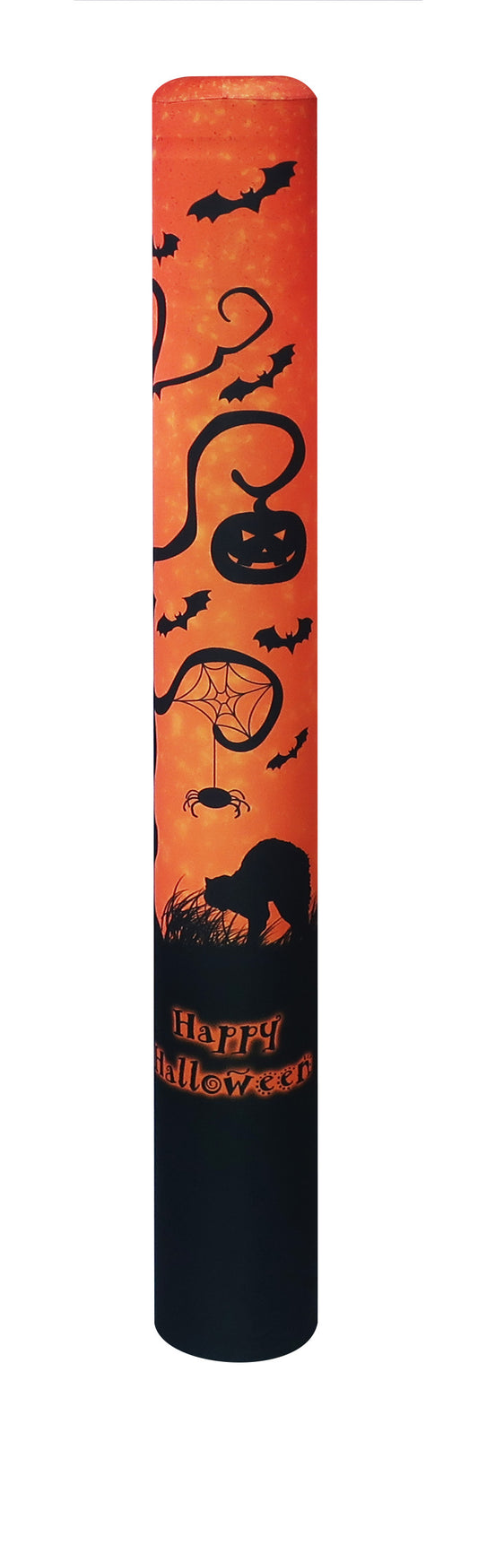 Happy Halloween bollard cover