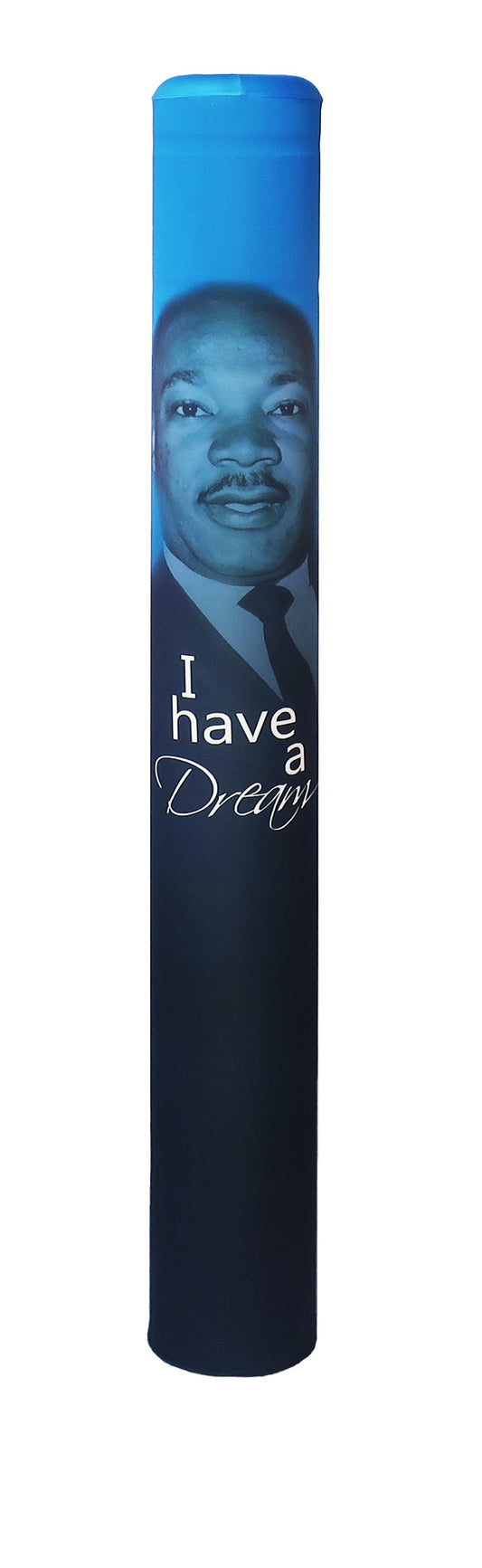 Martin Luther King bollard cover