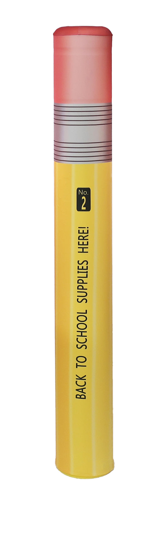 Back To School - Pencil bollard cover