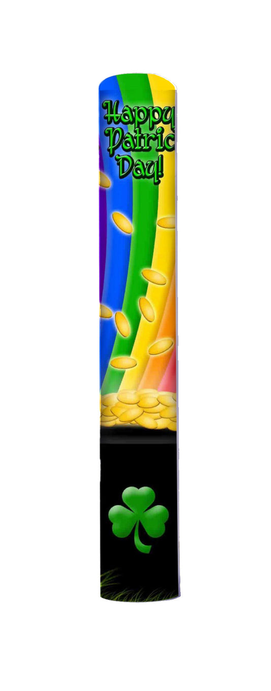 bollardSOX St Patrick's Day bollard cover - clover