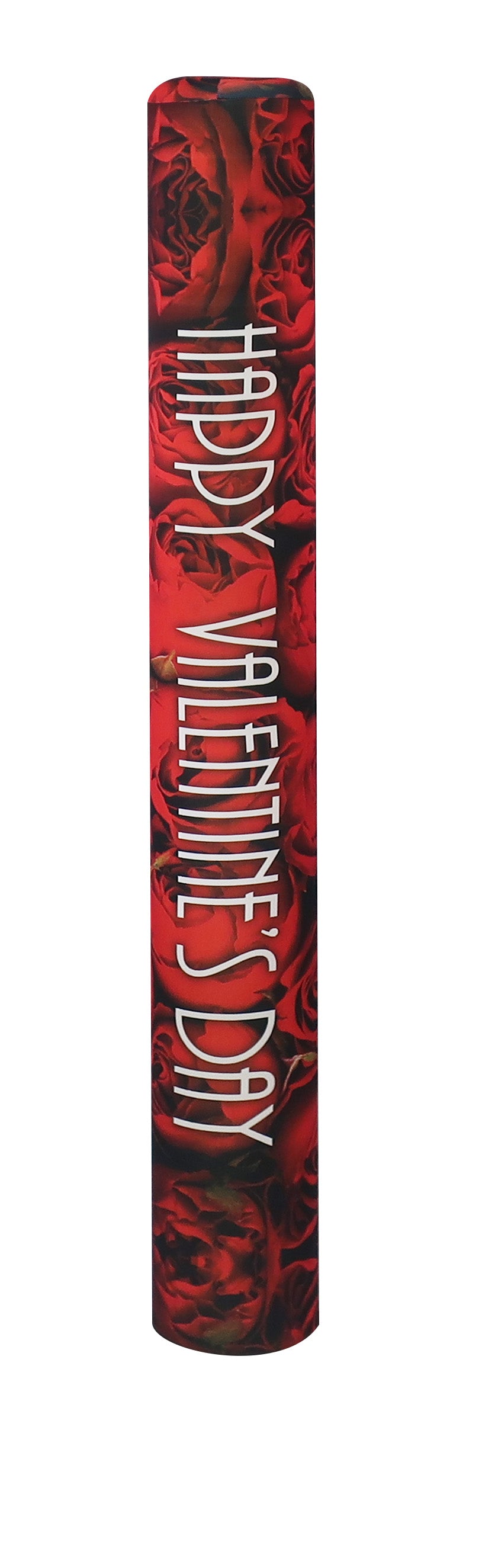 Happy Valentine's Day bollard cover